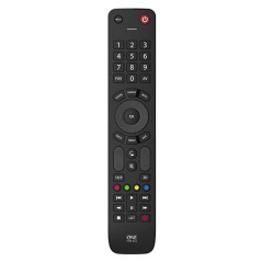 One for All Evolve TV Universal Remote Control – Black | Ultimate Convenience & Compatibility (Model: 8716184065415)